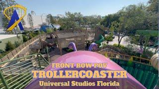 Trollercoaster Front Row POV from Dreamworks Land at Universal Studios Florida