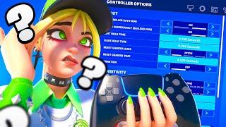 So I Tried The WEIRDEST Controller Settings In Fortnite…