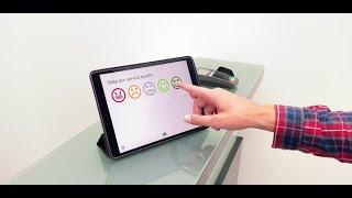 Customer survey app (feedback terminal) – inBook