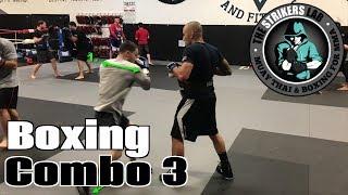 Boxing Combo 3 - Shuffle Jab, Angle, Body Shots