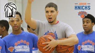 NY Knicks Basketball in the Boroughs Clinic