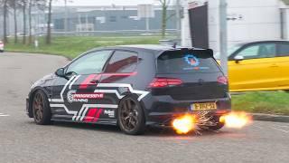 Supercars Accelerating - M3 F80 BURNOUTS, 750HP 7R, GT3 RS JCR FLAMES, R8 V10 ABT, 599 GTO, 671HP M4