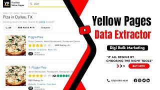 Extracting Yellow Pages Data in Just a Few Seconds with our Chrome Extension