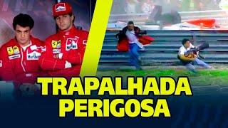 A gloriosa trapalhada de Berger e Alesi na classificação do GP da Itália/1993.