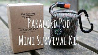 Paracord Pod Mini Survival Kit - The Friendly Swede - Test & Review