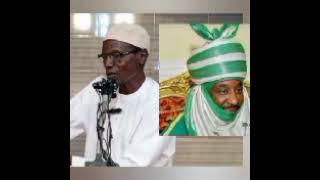 Gaskiya ne Dr idiris Abdul'aziz da shawarar sunusi lamido aka shiga wannan kangin.