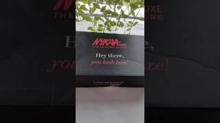 Unboxing NykaaLuxe mini haul #shorts #nykaa #nykaahaul #nykaaluxe