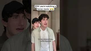 Horror movie trailers be like #shorts #funny #comedy