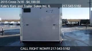 2015 Cross 7x16 Enclosed cargo Trailer for sale in Arthur, I