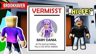 BABY DANIA WIRD VERMISST! Hat Agent Zero sie entführt? [Roblox Brookhaven RP Story]