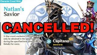 CAPITANO'S RELEASE CANCELLED | No Playable Fatui In Natlan? - Genshin Impact