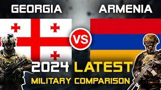 Georgia vs Armenia Military Power Comparison 2024 | Armenia vs Georgia Military Power 2024