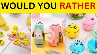 Would You Rather...? Choose Your SCHOOL SUPPLIES ️The Quiz Arena