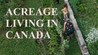 Family Acreage Living In Canada (4K)