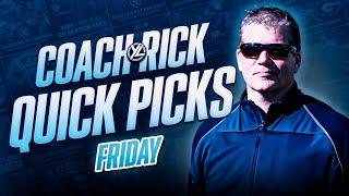 Quick Picks with Coach Rick Bowe  NBA Free Picks, CBB Free Picks 12/13/24