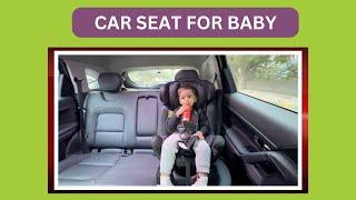 How to choose the right car seat for your baby?