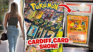 Buying AND Selling Pokemon Cards At Cardiff Card Show! VLOG