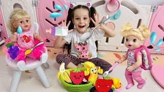 Kız Oyunları!Ada ile Bebek Evcilik Videosu!Oyuncak Bebek Bakma Videosu,Kız Oyunları#baby #barbie