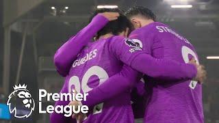 Goncalo Guedes nets Wolves' fourth goal against Fulham | Premier League | NBC Sports