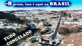 MUITA NEVE NO SUL DO BRASIL