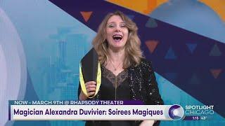 Magician Alexandra Duvivier: Soirees Magiques