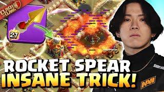 KLAUS somehow made his FIREBALL ROCKET SPEAR Trick EVEN BETTER! Clash of Clans