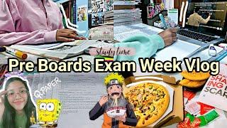 ‍Pre Boards Qualification Exam Week in my Life as a 12th grade student️|EXAM VLOG️Pragati shreya