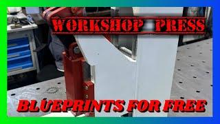 Build a Workshop Press with Free Plans