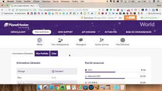  COMMENT CRÉER UN COMPTE D'HÉBERGEMENT WORLD (PLANETHOSTER) ?