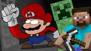 Minecraft Steve in Smash Animation