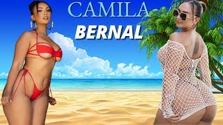 CAMILA BERNALGlamorous Plus Size Curvy Fashion Model - Biography, Wiki, Lifestyle