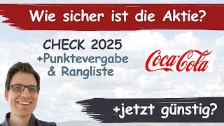 Coca-Cola Aktienanalyse 2025: Wie sicher ist die Aktie? (+günstig bewertet?)