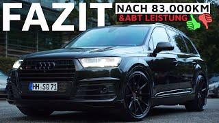 ABSCHIED vom 160.000€ Audi SQ7! Langzeit FAZIT nach 83.000km - 510PS 970Nm - ABT Leistungssteigerung