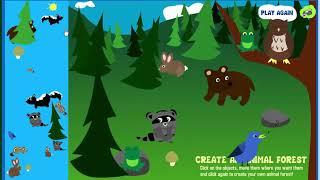 Create an Animal Forest! - Sheppard Software