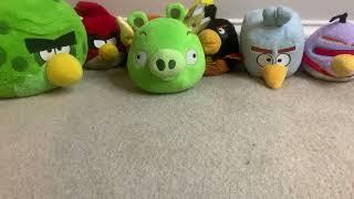 angry birds space plush unboxing: king pig's UFO submarine.