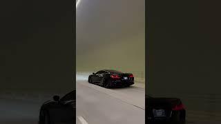 PROCHARGED C8 SHOOTING FLAMES #shorts #viral #supercars #c8 #carslover #corvetteracing
