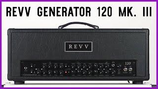 REVV GENERATOR 120 MK3 | 4-Channel Reactive Load & Impulse Response Stereo-Direct-Out Amplifier