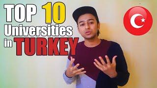 TOP 10 BEST UNIVERSITIES IN TURKEY 
