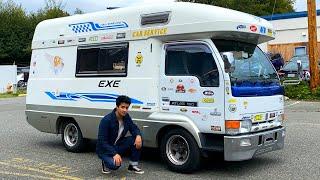 1996 Nissan Atlas EXE 4WD 5MT Review - The Ultimate 5 Speed JDM Camper Van!