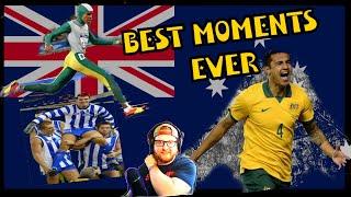 American Reacts to The GREATEST AUSTRALIAN SPORTS MOMENTS