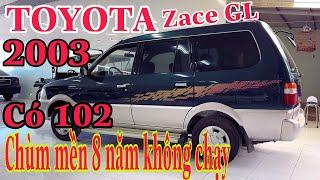 Toyota zaze GL 2003 8 years old, can you believe it? Auto Quang ended up in Dong Lam