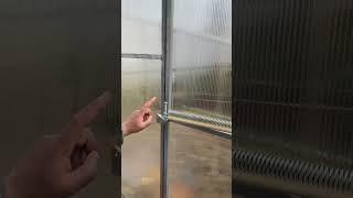 Автопроветривание теплицы. Установка Термопривода.