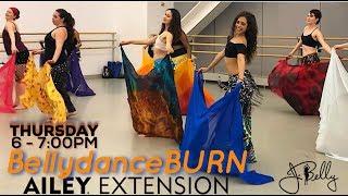 *NEW VEILS! BellydanceBURN Class with instructor @JBELLYBURN JANELLE ISSIS | AIELY EXTENSION