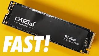   Crucial P3 Plus 500GB NVMe SSD Review