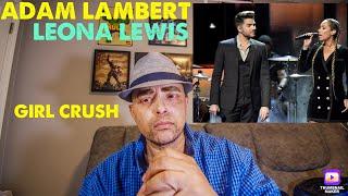 Thomas G reacting to music By Adam Lambert & Leona Lewis - Girl Crush - #country #reaction #pop