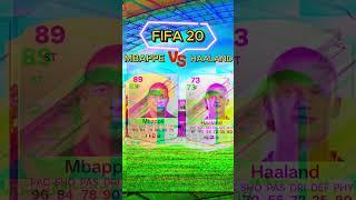 MBAPPE vs HAALAND on Every FIFA!!    #fifa  #best #futchamp #england #fifafutpack #mbappe  #haaland