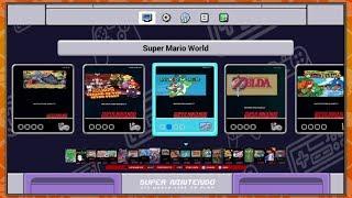 Small look at FAKE SNES Classic software