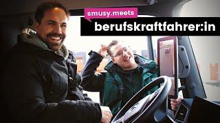 Einen Tag als Berufskraftfahrer:in arbeiten  | smusy.meets