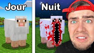 Minecraft Mais les Mobs sont Terrifiants..