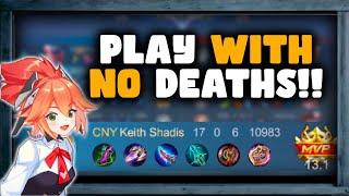 Fanny: How to Get 0 Deaths - Tips & Tricks in Actual Game